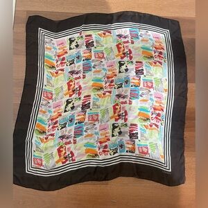 Chanel vintage silk scarf
